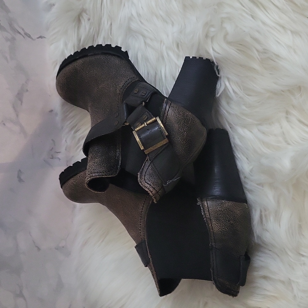 Von Dutch Y2k Vintage Free Rider Ankle Boots